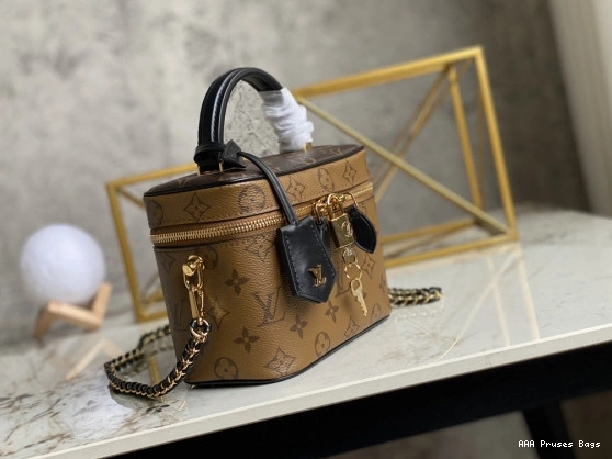 AAA Pruses Bags LOUIS VANITY VUITTON PM 0718